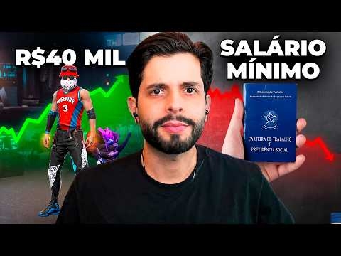 ELE FAZIA R$40 MIL POR MÊS COM FREE FIRE E PERDEU TUDO..